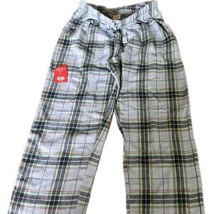 Plaid pajama pants men women kids